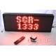 Affordable LED SCR-1333 Red Programmable Message Sign, 13 x 33